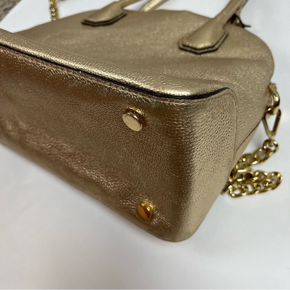 Michael Kors Mercer Bag Dome Satchel Crossbody Handbag Purse - Picture 9 of 16